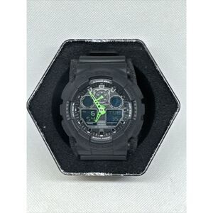 Casio G-Shock GA-100C-1A3CR Men Black Resin Strap Digital Dial Wrist Watch JNA27